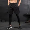 Sonbahar Erkekler Sıkıştırma Seti Kış Termal Gym Fitness Spor Takım Elbise Koşu Set Egzersiz Eşofman Sahte Sıkı Pantolon Spor Coat