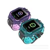 Q19 Bambini Bambini Smart Watch LBS Posizionamento Lacation Tracker SOS Braccialetto intelligente con fotocamera Torcia Orologio da polso intelligente per la sicurezza del bambino