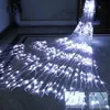 6x3m 3x3m Waterfall Curtain Fairy String Light Water Flow Meteor Dusch Rain Light El Restuarant Window Icicle Light 220V-240V3421