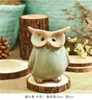 Nordic creative cartoon owl desktop decoration living room children's room ceramic home living room decoration furnishings