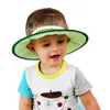 1pcs Elastic Cartoon Baby Waterproof Shower Cap Baby Earmuffs Shampoo Cap Shading Hat Kids Hair Cutting Caps Protection