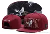 Nuovi figli di arrivo Metal Bonjour Rose Snapback Hats Bone Gorras Men Hip Hop Cap Sport Baseball Caps1037082
