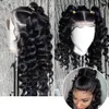 Ishow 28 32 34 40 inch Water 150/180/200% Afro Kinky Curly Loose Deep Yaki Straight Lace Frontal Wig Human Hair Lace Front Wigs Natural Color for Women