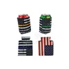 Slim Can Beer Insulators Premium Neoprene Beverage Cooler Collapsible Cola Soda Bottle Koozies Cactus Leopard Can Sleeve ZZA1165