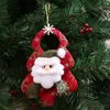Украшения рождественской елки Подвеска Санта-Клаус снеговика Elk Кукла висячие украшения Xmas Tree Window висячие украшения