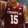 Temple Owls Basketball Jersey NCAA College Nate Pierre-Louis Quinton Rose Alani Moore II De'Vondre Perry J.P. Moorman II Jones Damion Moore