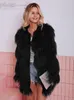 Ny Höst Vinter Kvinnor Faux Fur Coat Lady's O-Neck Outwear Faux Fur Jacket Coat C4899