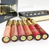 Beauté émaillée Matte Liquide Brillant à lèvres Anniversaire Édition Limitée rouge à lèvres 6pcs kit pour les lèvres rouge à lèvres mat Ne se fane pas maquillage Noël gratuit DHL