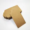 10 * 5 cm 500 sztuk Ręcznie wykonane DIY Boże Narodzenie Tagi prezentowe z Kwiatem Nowe Puste Papertags Kraft Piettags Pieczenia Na Pakiet