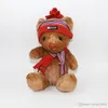 30 cm arrivant mignon ours en peluche en peluche en peluche peluche peluche jouets cadeaux cadeaux pour enfants cadeaux de noël