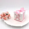 100pcs Baby Carriage Hollow Candy Box Baby Shower Sweet Gift Boxes Wedding Party Decoration Favors Multi Colors