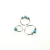 Adorável Turquoise Bead Nose Nose Ring prego bonito Body Piercing Jóias também adequado para Brincos Navel Rings