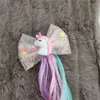 Söt baby flicka hårnål barn twist hår clip barrette unicorn tecknad hår klipp tillbehör barn wig rep hår huvudet slitage 0207