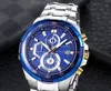 classic fashion EF-558SG-1AV MEN'S EF-535BK-1AV EF-535BK 535BK EF-558SG 558SG 1 20 Pendulum Function3055