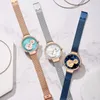 NAVIFORCE Nuovi orologi da donna Top Brand Bellissimo orologio da polso al quarzo femminile con fiori Orologio da ragazza impermeabile con maglia in acciaio inossidabile 255w