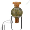 US Cor De Fumar Acessórios De Vidro Bolha Cabelo Cabelo UV Bola De Quartzo Banger Nails Bongs Água Tubulações Óleo Dab Rigs 1146