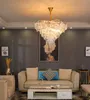 Modern avize oturma odası basit bir aydınlatma atmosfer ev lamba lüks yatak odası lamba basit Avrupa restoran kristal lambalar
