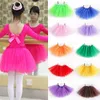 Criança bebê meninas princesa verão tutu dança saia até curto mini pettiskirt nova chegada quente drapeado