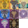 150 * 130cm Tapeçarias 2020 Verão Bohemian Mandala Beach Towel Cobertor Folk-Personalizado Yoga Mat Mat Elefante Imprimir Shawl Bath Towel 40 Cores C4281