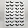 16 paires Multipack 3D Mink Hair Faux Coiffes Natural Wispy Fluffy Lashes Lash Natural Eye Makeup Tools Faux Eye Lashes1419224