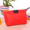 Candy Color Travel Make -uptas Casual Purse Dames Lady Cosmetic Bag Koppeling Handtas Sieraden 100 stks