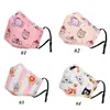 8 Styles Kids Face Masks Dustproof PM2.5 Breathable Cotton Mask Washable Reusable Face Mask ZZA2430