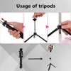 Przenośny bezprzewodowy bluetooth selfie Stick Mini Selfie z bezprzewodowym pilotem 360 rotacji selfie statyw komórkowy telefon Hol5919478