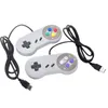 Hot Classic USB Controller PC-controllers Gamepad Joypad Joystick Vervanging Nostalgische Handgreep Draadregelaar DHL GRATIS