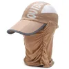 Новая высококачественная защитная шляпа для лица, летняя уличная бейсбольная шляпа для мужчин и женщин, дорожная шляпа от солнца 5316612