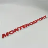 Mitsubishi Pajero Montero Sport Monterosport SUV254pのフロントフードブーネットロゴエンブレムバッジバッジ
