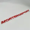 Emblema do logotipo Boonet do capô dianteiro para Mitsubishi Pajero Montero Sport Monterosport Suv1407030