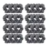 24 Pcs Donna Glitter Scrunchie Pack Copricapo Ragazze Fasce elastiche per capelli Scrunchies coreani Set Accessori per capelli 2019 VERVAE