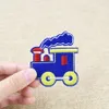 7pcs子供向けのかわいい車刺繍パッチ