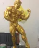 Neue männliche Bodybuilder -Harz bemalt Statue Männer sexy Fitness Fitness Figuren Muskel Bodybuilding 4953570