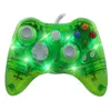 Wired Controller Game Controller Gamepad joystick med LED-ljus för Microsoft för Xbox 360 Gratis DHL