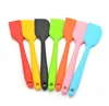 Cuisine Silicone crème beurre gâteau spatule mélange pâte grattoir brosse beurre mélangeur gâteau brosses outil de cuisson