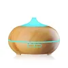 VVPEC 300ml Aroma Essential Oil Diffuser Ultrasonic Air Difuser Essential Humidifier with 7 Color Changing LED Y200416