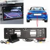 Freeshipping 120 graden draadloze kentekenplaat Achteraanzicht Kit omkeren Night Vision Auto Camera 4.3 Inch Monitor Auto Truck DC 12V