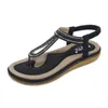 Hot Sale-High quality Summer Ladies New designer flip flops simple Woman Sandals Weave Flat Shoes for women