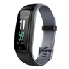 Y9 Montre intelligente pression artérielle moniteur de fréquence cardiaque Fitness Tracker intelligent Wristwatch Bracelet Passometer intelligent étanche pour iPhone Android