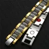 Nouveau design Black Copper infrarouge négatif Germanium Bracelet magnétique Santé Thérapie énergétique Bracelet pour la femme HEALT1896684