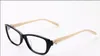 Atacado- Decração Cristal Eyewear Designer 2044 mulheres Óculos de luxo quadro claro lente tf2044 Óculos quadro
