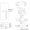 Banheira Faucet, Latão Grande-Flow Banho Tap, Cachoeira torneira da banheira com a Valve guarnição Kit e chuveiro de mão cabeça