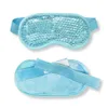 2019 gel oogmasker verstelbare riem voor hete koude therapie rustgevende ontspannende schoonheid gel oogmasker slapende ijsbril slaappas