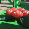 Symulacja Nadmuchiwane Corpse Flower 2M Średnica Sztuczne Forest Roślin Model Kanibal Kwiaty Gigantyczne Rafflesia do Dancing Decoration