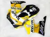 7gifts fairing kit for Honda CBR900 RR fairings 98 99 CBR900RR yellow white black motorcycle set CBR919 1998 1999 JJ78