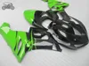 High quality Chinese fairings for Kawasaki Ninja 2005 2006 ZX-6R 636 ZX 6R ZX636 05 06 ZX6R green black motorcycle fairing kit