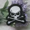 2018 New Arrival Handmade Limited For Clothing Parches Stickers 20pcs Patch Crossbones Iron-on For Poison Emblem