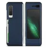 Coque de téléphone Samsung Galaxy Fold W20 5G, étui de protection en cuir PU Anti-chute pour téléphone à écran pliable