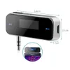 FM Sender Bluetooth Auto Drahtlose 3,5mm In-auto Musik Audio MP3 Player LCD Display Car Kit Sender Für android/iPhone